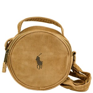 Polo Ralph Lauren ポロラルフローレン ショルダーバッグ 4AR113 POLO ROUND HANDBAG レディース ジュニア X81 CLASSIC CAMEL/Brown キャ