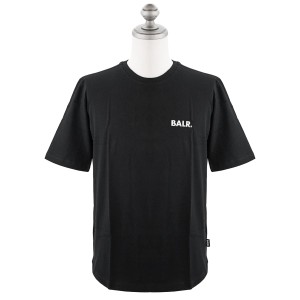 BALR ボーラー 半袖Tシャツ B1112.1050 Athletic Small Branded Chest T-Shirt メンズ 男性 クルーネック Jet Black 102 ブラック