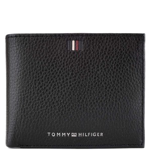 TOMMY HILFIGER トミーヒルフィガー 財布 メンズ 二つ折り 2024年春夏新作 AM0AM11855BDS TH CENTRAL メンズ BDS BLACK ブラック