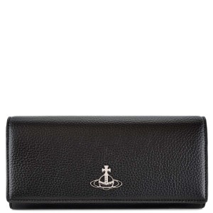 VIVIENNE WESTWOOD ヴィヴィアンウエストウッド 長財布 2024年春夏新作 51120005U S000D LONG CARD HOLDER レディース 財布 N403 BLACK 