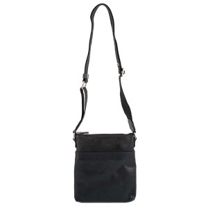 IL BISONTE イルビゾンテ ショルダーバッグ BCR318 PV0001 CROSSBODY SMALL レディース メンズ 男女兼用 クロスボディ 鞄 BK131 NERO ブ