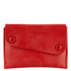 IL BISONTE イルビゾンテ カードケース SCC064 PV0011 CARD CASE レディース メンズ 男女兼用 キーリング RE184 RED レッド