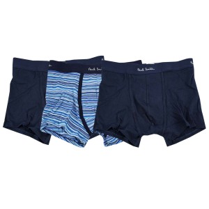 Paul Smith ポールスミス ボクサーパンツ M1A 914C A3PCKG 3PK メンズ 3枚セット ボーダー 47A NAVY ネイビー