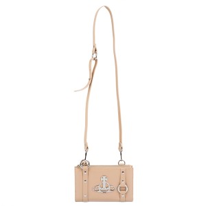 Vivienne Westwood ヴィヴィアンウエストウッド ショルダーバッグ 43070018 42095 レディース お財布ポシェット C402PF BEIGE ベージュ