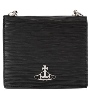 Vivienne Westwood ヴィヴィアンウエストウッド 二つ折り財布 51130003 01837 POLLY CARD CASE WITH CHAIN レディース チェーンウォレッ