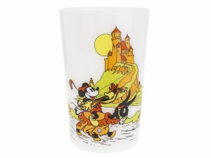 Olde Milk Glass オールドミルクガラス ティハウスタンブラー ディズニーヴィンテージ キャッスル Disney Mickey Minnie