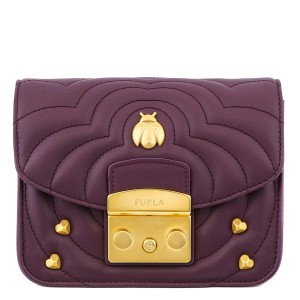 フルラ ショルダーバッグ METROPOLIS MINI CROSSBODY 1001773 レディース メトロポリス ミニクロスボディ チェーンバッグ パープル