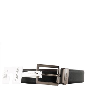 Calvin Klein カルバンクライン レザーベルト Reversible Belt 11CK010023 メンズ BLACK ブラック×DARKBROWN ダークブラウン