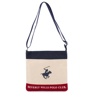 BEVERLY HILLS POLO CLUB ビバリーヒルズポロクラブ ショルダーバッグ BHC002 TOTO レディース 斜め掛け 斜めがけ IV/NA/NA アイボリー×