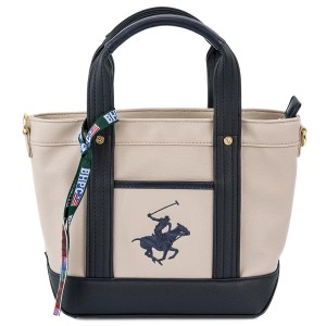 BEVERLY HILLS POLO CLUB ビバリーヒルズポロクラブ トートバッグ BH2006N メンズ レディース Sサイズ ショルダーバッグ 2WAY GE/NV/NV 