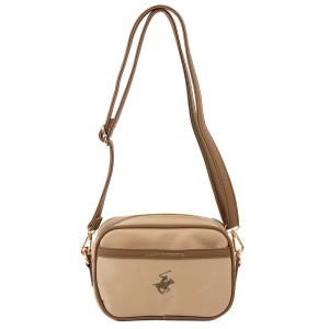 BEVERLY HILLS POLO CLUB ビバリーヒルズポロクラブ ショルダーバッグ BH3002 レディース メンズ BEIGE ベージュ