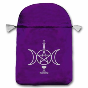 タロットバッグ タロットポーチ センシュアル ウィッカ Tarot Bag Sensual Wicca BT22 サテン