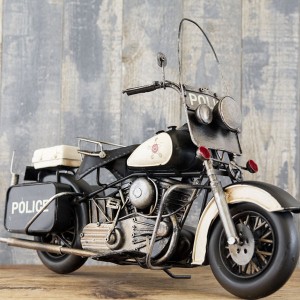 ブリキのおもちゃ Vintage Motorcycle ヴィンテージ モーターサイクル オートバイ 模型 レトロ 置物 アメリカン雑貨 インテリア小物 アン