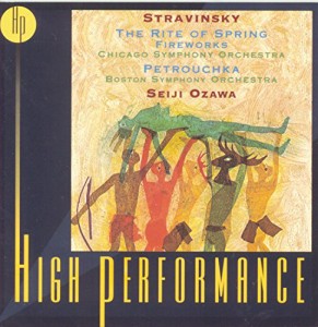 Stravinsky: Rite Of Spring Fireworks Petrouchka / Ozawa Tilson Thomas (中古)