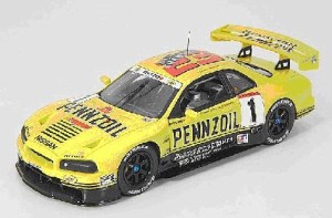 ピーフォー 1/43 ペンズオイル ニスモ GT-R #1 完成品(中古品)