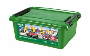 BRIO (ブリオ) WORLD カーゴレールデラックスセット [ 木製レール おもちゃ(中古)