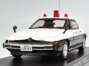 ヒコセブン RAIS 1/43 MAZDA SAVANNA RX-7 PATROL CAR 秋田県警察交通部交 (未使用 未開封の中古品)