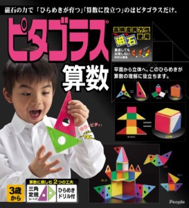 ピープル (People) ピタゴラス算数 33パーツ(中古品)