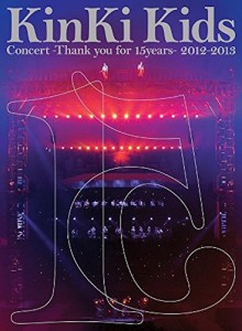 KinKi Kids Concert -Thank you for 15years- 2012-2013(初回限定仕様) [DV(中古品)