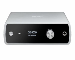Denon USB-DAC ヘッドホンアンプ ハイレゾ音源対応 シルバー DA-300USB-S(中古品)