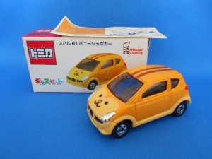 トミカ スバル R-1 ハニーシッポカー　【ミスタードーナツ 限定】(中古品)