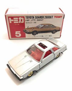 トミカ　日本製　5　トヨタ　ソアラ　2800GT　1/65　箱(中古)