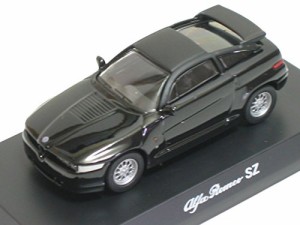 京商 1/64 アルファロメオ ミニカーコレクション1 SZ 黒(中古品)