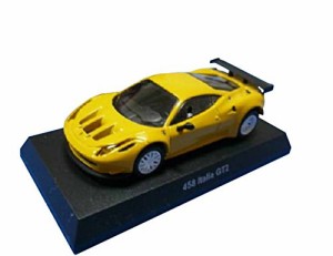 京商 1/64 フェラーリ ミニカーコレクション１２ ４５８イタリア ＧＴ２ 黄(中古品)