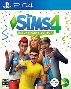 The Sims 4 Deluxe Party Edition 【限定版同梱物】・「ライフ・オブ・ザ・(中古品)