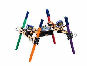 ELEKIT (エレキット) ファブウォーカー STEM プログラミング学習キット FW-(中古品)