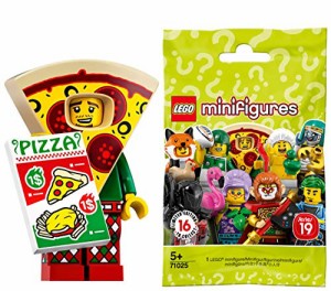 レゴ (LEGO) ミニフィギュア シリーズ19 ピザ男 【71025-10】(中古品)