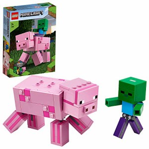 レゴ(LEGO) マインクラフト マインクラフト ビッグフィグ ブタとベビーゾン(中古)