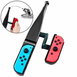 For Nintendo Switch Joy-con 釣りロッド スイッチ 釣り竿 釣竿 フィッシン(未使用 未開封の中古品)