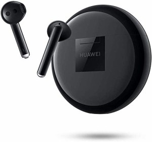 HUAWEI ノイズキャンセリング完全ワイヤレスイヤホン FREEBUDS 3/カーボン (中古品)