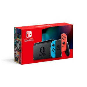 【新モデル】Nintendo Switch 本体【Joy-Con(L) ネオンブルー/(R) ネオンレ(中古品)