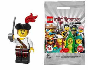 レゴ（LEGO）ミニフィギュア シリーズ20 女海賊│Pirate Girl 【71027-5】(中古)