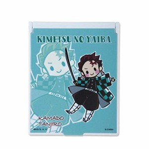 ゆるっと鬼滅の刃 モチーフ柄スタンドミラー 炭治郎(未使用 未開封の中古品)