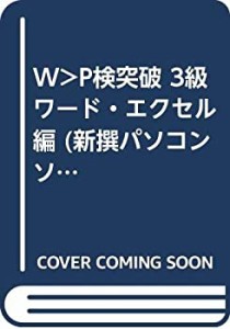 W）P検突破 3級ワード・エクセル編 (新撰パソコンソフト)(中古品)