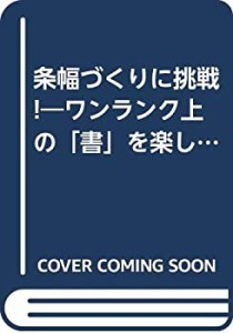 条幅づくりに挑戦!―ワンランク上の「書」を楽しむ(中古品)