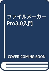 ファイルメーカーPro3.0入門(中古品)