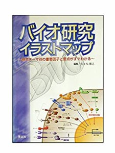 バイオ研究イラストマップ—研究テーマ別の重要因子と要点がすぐわかる(中古品)