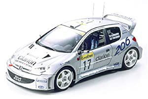 タミヤ 1/24 スポーツカーシリーズ No.225 プジョー206 WRC2000 プラモデル(中古品)