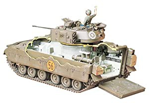 タミヤ 1/35 ミリタリーミニチュアシリーズ M2ブラッドレー歩兵戦闘車(中古品)