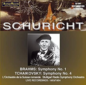 Brahms/Tchaikovsky: Syms 1 & 4(中古品)