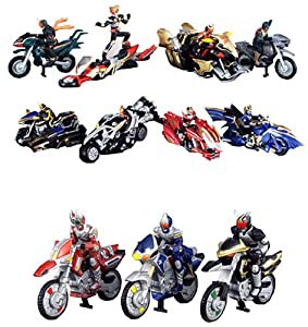 キャラウィール 栄光のライダーマシーン(中古品)