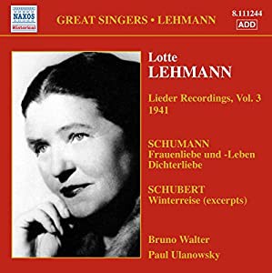 Schumann/Schubert: Lieder(中古品)