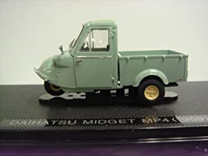 エブロ 1/43 ダイハツ ミゼット MP4 3輪トラック 1959グリーン 完成品(中古品)