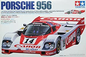 タミヤ 1/24 ポルシェ956(キヤノンカラー) (１／２４ スポーツカー:24232)(中古品)