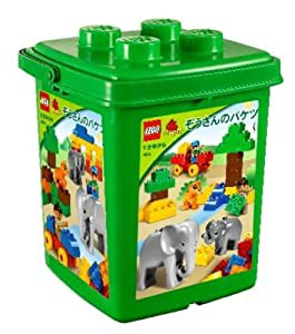 レゴ (LEGO) デュプロ  ぞうさんのバケツ 7614 (旧バージョン)(中古品)