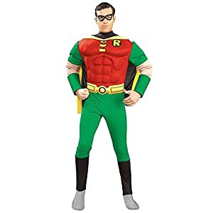 ロビン　大人男性用　衣装　コスプレROBIN ADULT(未使用 未開封の中古品)